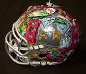 Charles Fazzino Art Charles Fazzino Art Super Bowl 50 Helmet (Mini Size)
